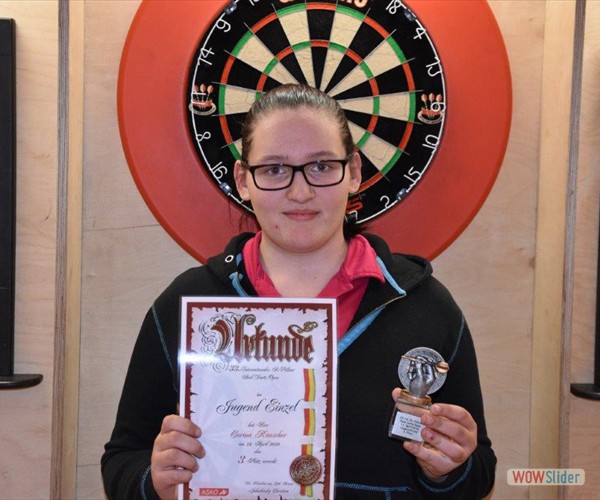 2019 JE 3. Platz Carina Rauscher